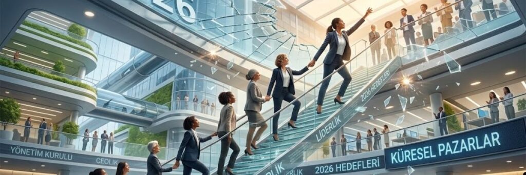 2026'da Cam Tavanları Kırmak Kurumsal Basamaklarda Yükseliş