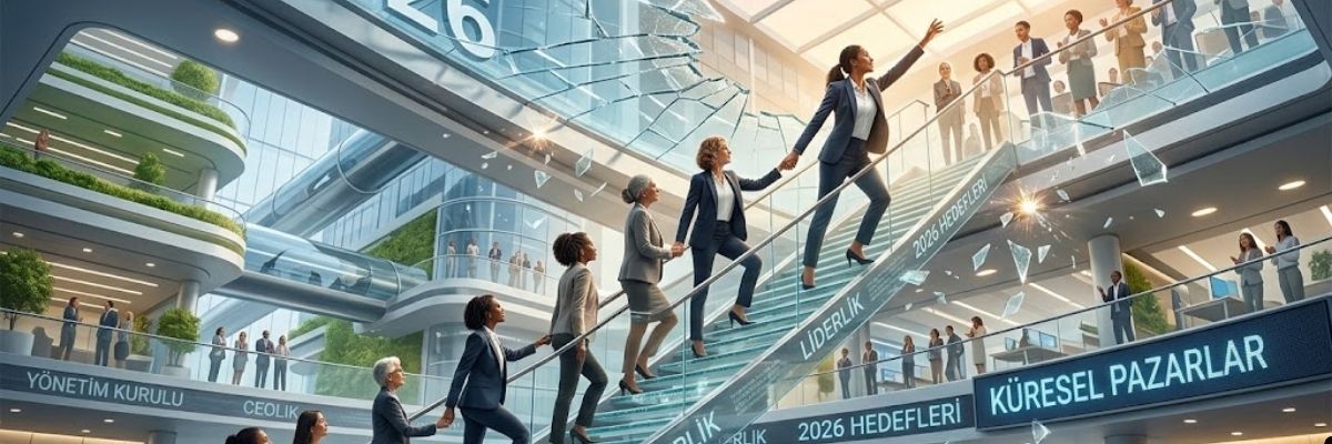 2026'da Cam Tavanları Kırmak Kurumsal Basamaklarda Yükseliş